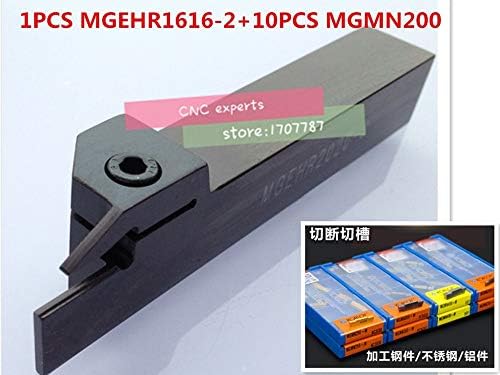 FINCOS MGEHR1616 - 2 1kom+ 10kom MGMN200-g = 11kom/Set CNC tokarski Alati NC3020/NC3030/H01/PC9030 obradni čelik -: NC3020 NC3030)