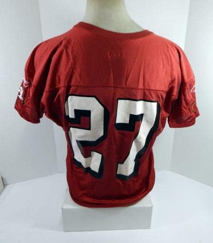 2002 San Francisco 49ers Paul Smith 27 Igra Polovna crvena dresa L 42 - Neintred NFL igra Rabljeni dresovi