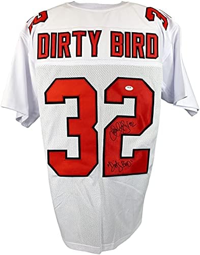 Jamal Anderson autogramirani upisani dres NFL Atlanta Falcons PSA prljava ptica