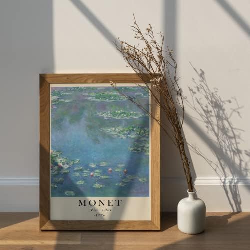 Sylvana radionica-štampa Monet postera, NEURAMLJENA, štampa postera za zidni dekor, dekor Monet sobe, Monet zidna Umjetnost, Monet Poster