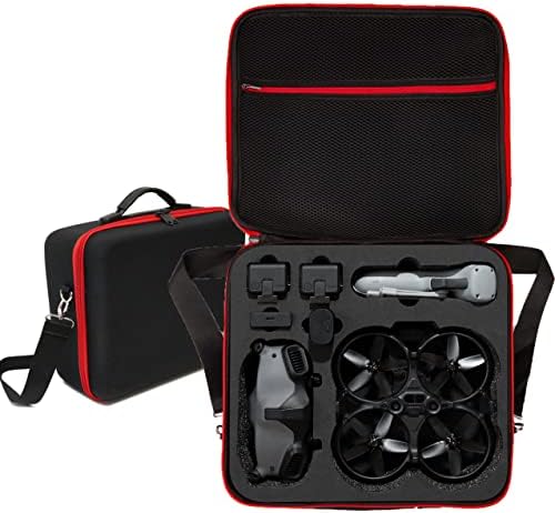 Yipuvr Drone Case za DJI Avata Pro - View Combo, EVA tvrda torba za odlaganje ramena kompatibilna sa DJI Avata & amp; Avata dodatna
