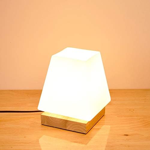 GUOC moderno živeni drveni ležajni noćni svjetiljka savremene stolne lampe, prirodno drvo, mala minimalistička stolna lampa za dizajn,