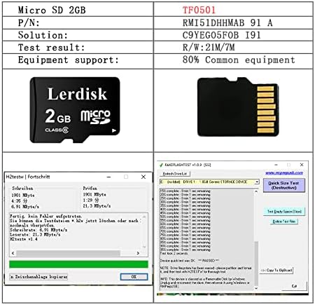 Lerdisk Fabrika na veliko Micro SD kartica 2GB Klasa 6 u Bulk MicroSD proizveden od strane 3c grupe ovlašćenog Licence