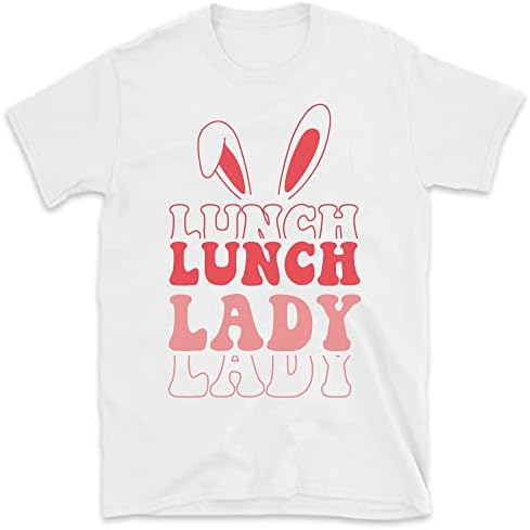 Easter Lunch Lady T-Shirt, Retro Lunch Lady Shirt, Lunch Lady Tee, Cafeteria Team Shirt, Lunch Lady Life, Lunch Lady Gift Šareni