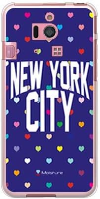 Druga koža NYC Multi Heart Dot Mornary Dizajn vlagom / za jednostavan pametni telefon 2 401sh / Softbank SSH401-TPCL-777-J184