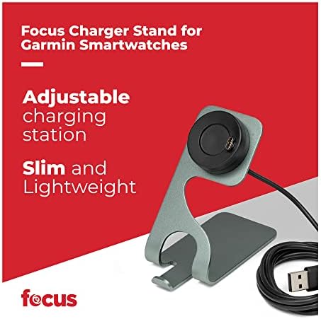 Prijenosni stalak za punjenje kamere za fokus i USB kabl za punjenje za Garmin pametne satove