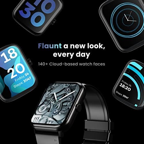 Boult Drift zdravlje & amp; fitnes Bluetooth pozivni Smartwatch sa 1.69 HD ekranom, 10 dana trajanja baterije, 140+ brojčanika, 50+