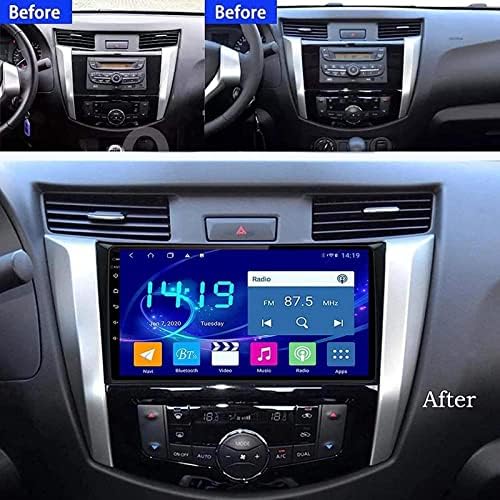 Auto navigacija Stereo 10.1-inčni multimedijalni plejer sa ekranom osetljivim na dodir za N. issan Navara NP300 -2018, Bluetooth / GPS/FM / RDS/SWC/ogledalo veza / kamera za vožnju unazad