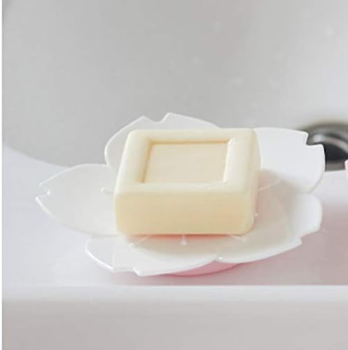 WSZJJ Cvjetni sapun sapun, ružičasti sapun za odvod sapuna protiv klizanja sapuna sa sapunom Dvostruki odvod sapun