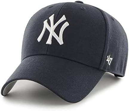 '47 New York Yankees Navy MLB Sure Shot Most Value P. Snapback Cap
