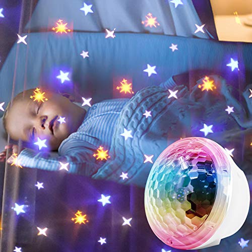 Noćni Llight Star projektor, prijenosni USB Star projektor, sa 4 načina rada i tajmera, pogodan za djecu, bebe, odrasle, spavaću sobu, dnevni boravak, igraonicu/kuhinjska dekoracija