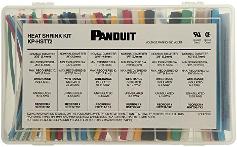 PANDUIT KP-HSTT2 KRITE KIT POLYOLEFIN TOPLINSKI KIT, MULTI BOLOR