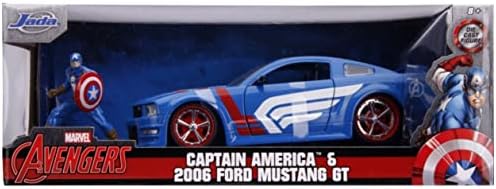 Jada 1:24 Diecast 2006 Ford Mustang GT sa slikom kapetana Amerike
