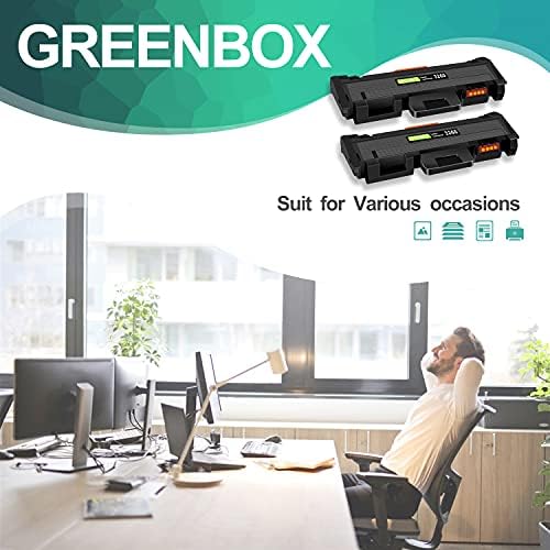 GreenBox prerađen High Yield 106r02777 Toner kaseta zamjena za Xerox 106r02777 za Phaser 3260 3260DI 3260DNI, WorkCentre 3215 3215NI 3225 3225DNI Toner Bundle