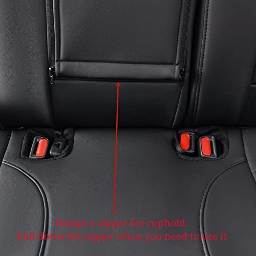 CoverDream Custom Seat Seat Covers kompatibilni sa Select Subaru Crosststrek 2018 2019 2020 2021 2022 2023 Modeli - Koža