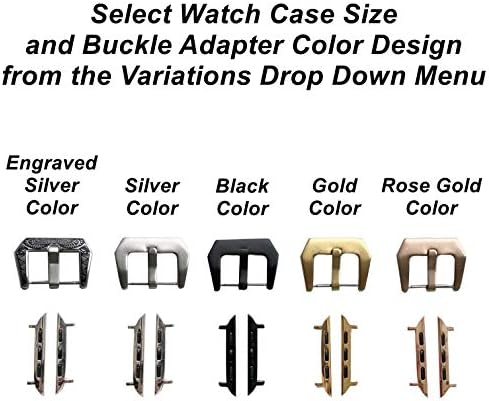 Reljefnog alata smeđa i narančasta originalna koža luksuzni pojas za vezanje Kompatibilan sa Apple Watch Ultra 8 7 6 SE 5 4 3 2 1 Series 38mm 40mm 41mm 42mm 44mm 45mm 49mm