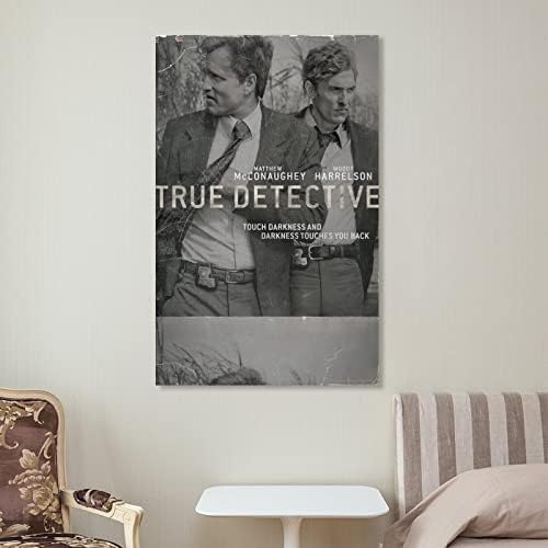 ARIMIS pravi detektiv kriminalistička TV emisija Retro Art Poster i zidna umjetnička slika Print moderni posteri za uređenje porodične