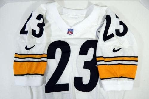 1997 Pittsburgh Steelers 23 Igra Izdana bijeli dres 46 DP21274 - Neincign NFL igra rabljeni dresovi