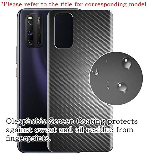 Puccy 2 paket zaštitni Film za stražnji ekran, kompatibilan sa Xiaomi Redmi Note 12 Pro Black Carbon TPU zaštitni poklopac ( ne kaljeno