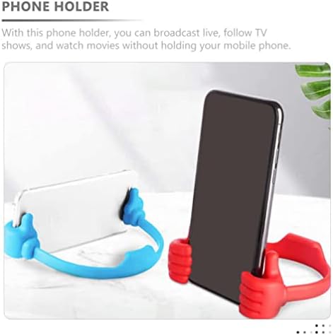 Inoomp 8pcs Palk Up Worth Holder Podesivi fleksibilni stoji za stoji za telefon Telefon Portable Cellphop Thumb Holder tablet Stolk