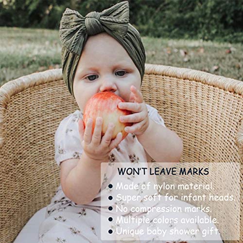 8kom Baby najlon trake za kosu mašne za djevojčice bebe novorođenčad novorođenčad malu djecu 0-3 0-6 6-12 mjeseci