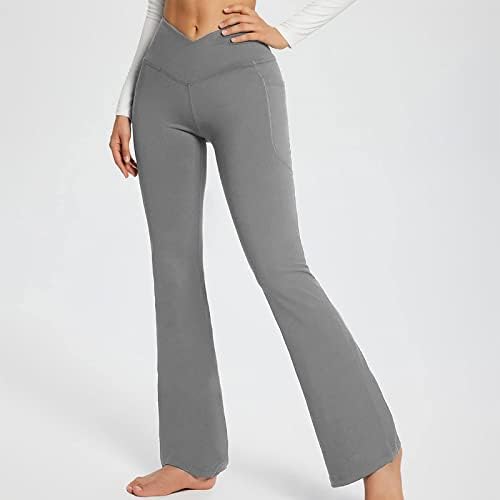 Pleathe Yoga hlače gležnjače za žene Ženske vježbe gamaše telefon džep za pokretanje yoga hlača poliester joga p