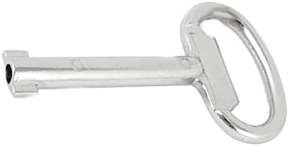 Električni ormar Key Metal Električni ormar za mjerač kutija Sigurnosni ključ Srebrni ton