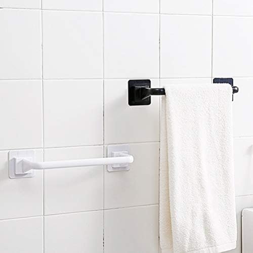 Polica nosača ručnika, 34cm plastični ručnik bar Moderni jedno ručnik nosač za ručnik Nema bušilica za ručnik za ručnik za kupaonicu