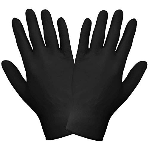 Global Glove 705bpfe - ekonomične rukavice za jednokratnu upotrebu od nitrila bez praha - 100 rukavica po kutiji, X-Large