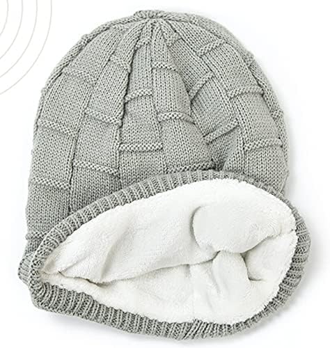 Pleteni Bluetooth lagani vanjski topli zimski šešir za odrasle sa LED šeširima ženski šešir sa uhom