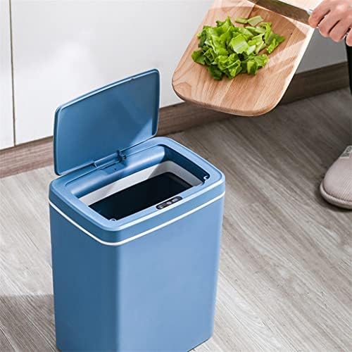 Zyswp Automatski senzor indukcijski smeće Kante za smeće Kućne kupatilo Električni tip Touch otpad Bin papir Kašika za smeće (boja:
