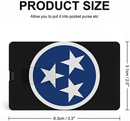 Američka državna zastava Tennessee Flash Drive USB 2.0 32G i 64G Prijenosna memorijska kartica za PC / laptop