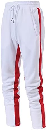 Iopqo American odijela za muškarce Muškarci Jesen i zimski set Slobodno vrijeme Splice patentni patentni patentni pantaloni Sportski