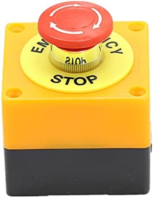 TPuoti 1pcs Shell crveni znak Pritisnite tipku Gumb DPST gljiva dugme za zaustavljanje hitne pomoći AC 660V 10A NO + NC LAY37-11ZS