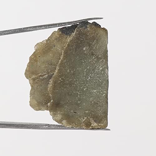 Gemhub 32,6 CT Prirodni grubi crni labradoritet kristal, originalni labradorites neobrezan grubi iscjeljujući kristal