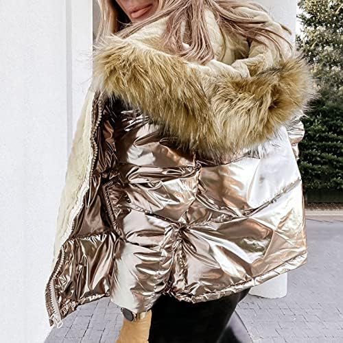 Dugme donje košulje za žene, ženski zimski kaput sa kapuljačom Vodootporna topla dugačka jakna za jakna Parka