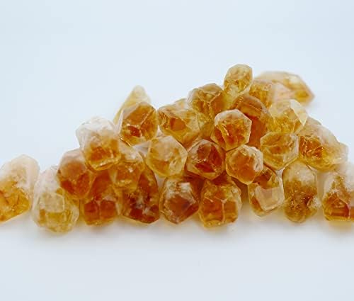 Nwleiz sirove citrine dragulje grubi kristali Bulk Prirodni iscjeljivanje Kamene 28-36 kom za prevrtanje nakita izrada domaćeg dekora