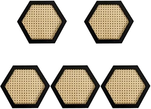 VeeMon 5pcs Narukvica narukvica Dekorativni održavanje B Dekor organizator sobe Rustikalni šesterokutni sitni nakit služio geometrijski
