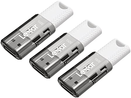 LEXAR® JumpDrive® S60 USB 2.0 Flash diskovi, 32GB, crna, pakovanje 3 flash diskove, LJDS60-32gb3nnu