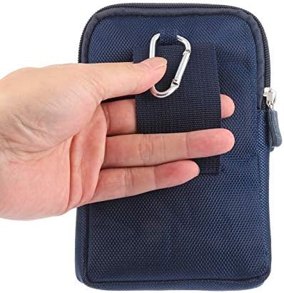 torbica za telefon 6,3 inča univerzalna sportska Vanjska 3 džepa multifunkcionalna Ležerna torbica sa Karabinerom kompatibilna sa
