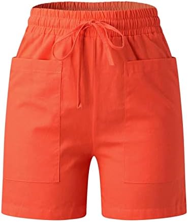 MIASHUI šorts kombinezon za žene ženske Ležerne letnje pantalone sa vezicama sa elastičnim strukom udobne kratke hlače sa kupaćim gaćicama za