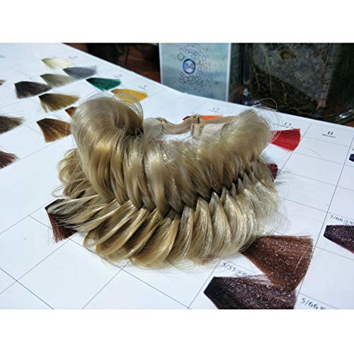 Toecwegr Široki riblji rep 9 pramenova Sintetička kosa pletena traka za glavu debeli Pahuljasti oblik ženska traka za ljepotu