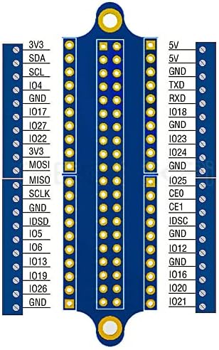 GPIO mini terminal za širenje za proširenje za diskoniju za maline PI 4B / 3B + / 3B / 2b