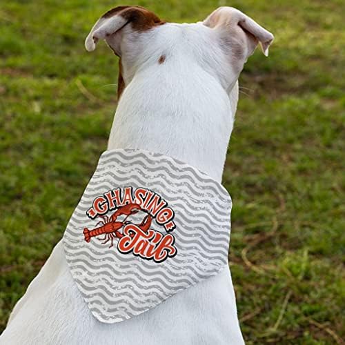 The Chasing Rep PET Bandana ovratnik - smiješna Dog Bandana - ovratnik šal za jastog