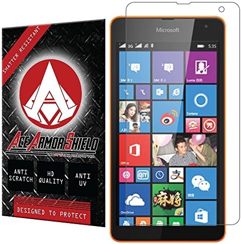 Ace oklopni štit otporan na lomljenje ekrana za Microsoft Lumia 535 / Vojna klasa / Visoka definicija / maksimalna pokrivenost ekrana