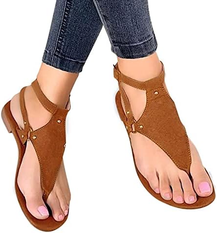 Papuče za žene udobne tange sandale za žene ravne otvorene cipele na plaži sandale dame kopče kaiple flip flops cipele šarene crne