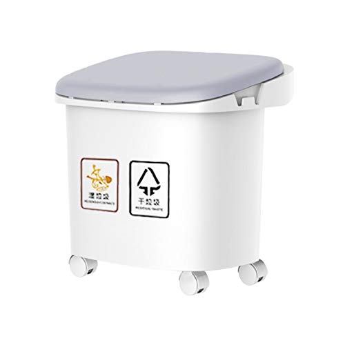 Skimt kantu može kupatilo 3 klasifikacija sloja, smeće kuhinja plastična dust mokra i suha push gumb recikliraju složene sortiranje