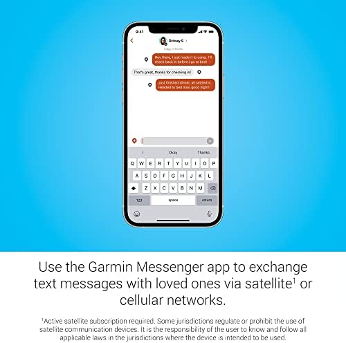 Garmin inReach® Messenger ručni satelitski komunikator, globalne dvosmjerne poruke