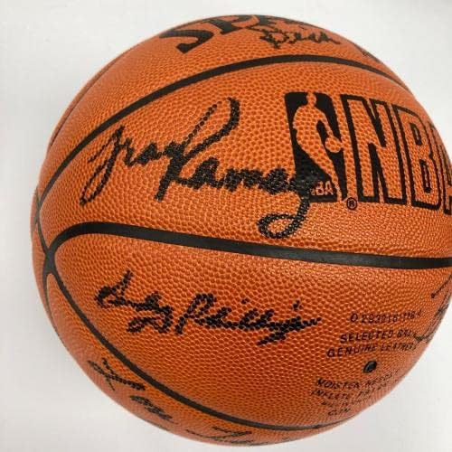 1956-1957 Boston Celtics NBA CHAMPS tim potpisao košarka JSA COA - AUTOGREM košarke