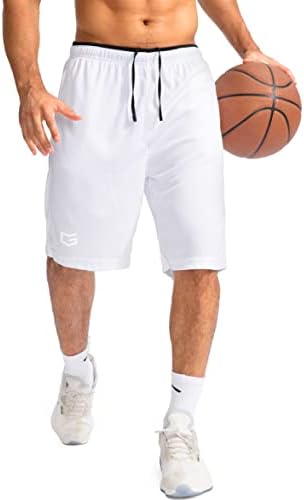 G postepeni muški košarkaški šorc sa džepovima sa zatvaračem lagani brzo suvi 11 dugi šorc za muškarce atletska teretana